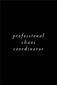 Professional Chaos Coordinator.