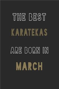 The Best karatekas are Born in March journal