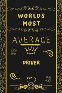 Worlds Most Average Driver