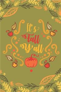 It's Fall Y'all