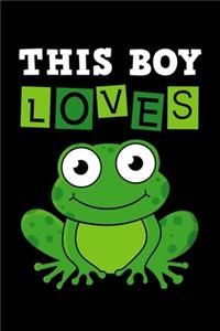 This Boy Loves Frogs