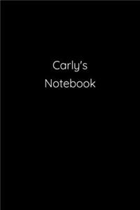 Carly's Notebook