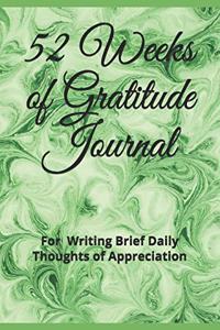 52 Weeks Of Gratitude Journal