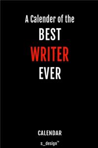 Calendar for Writers / Writer