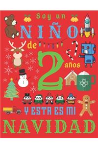 Soy un niño de 2 años y esta es mi Navidad