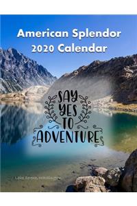 American Splendor 2020 Calendar
