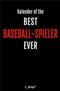 Kalender für Baseball-Spieler