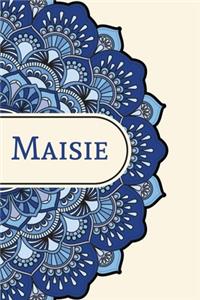 Mandala Notebook with Personalized Monogram Maisie