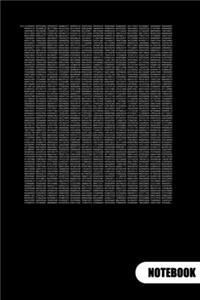 Pi. Notebook