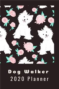 Dog Walker 2020 Planner