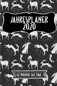 Jahreskalender 2020 52 Wochen 365 Tage
