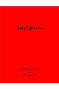 Budget Planner Monthly Expense Tracker and Bill Organizer Book