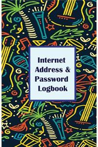 Internet Address & Password Logbook