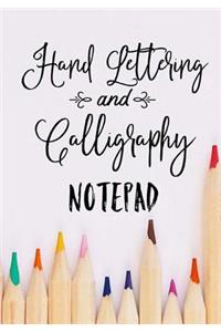Hand Lettering and Calligraphy Notepad