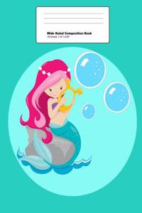 Cute Mermaid Composition Book