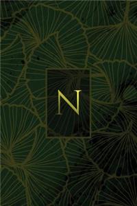 Monogram N Notebook