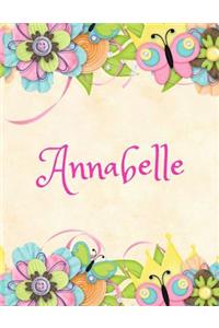 Annabelle: Personalized Name Journal Composition Notebook