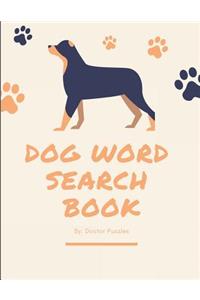 Dog Word Search Book