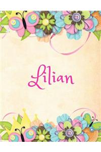 Lilian: Personalized Name Journal Composition Notebook