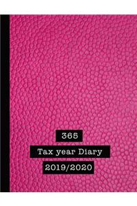 365 Tax Year Diary 2019 / 2020