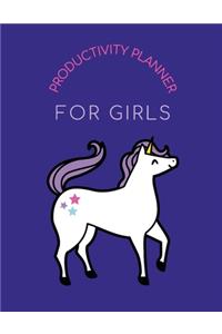 Productivity Planner For Girls