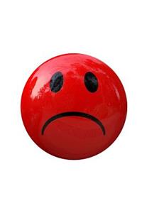 Red Sad Emoji Journal