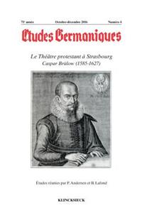 Etudes Germaniques- N4/2016