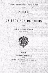 Pouilles de la Province de Tours