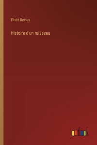 Histoire d'un ruisseau