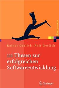 111 Thesen zur erfolgreichen Softwareentwicklung