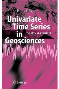 Univariate Time Series in Geosciences