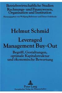 Leveraged Management Buy-Out