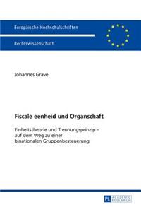 Fiscale eenheid und Organschaft