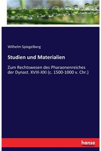 Studien und Materialien