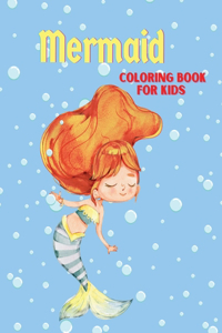 Mermaids coloring book for kids