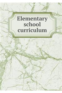 Elementary School Curriculum