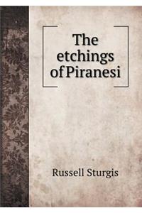 The Etchings of Piranesi