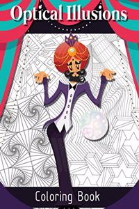 Optical Illusions Coloring Book