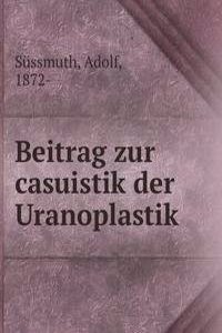 Beitrag zur casuistik der Uranoplastik