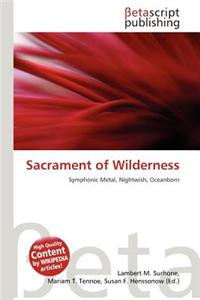 Sacrament of Wilderness