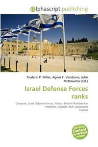 Israel Defense Forces Ranks