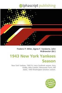 1943 New York Yankees Season