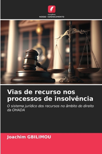 Vias de recurso nos processos de insolvência