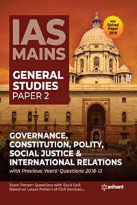 IAS Mains Paper 2 Governance Constitution, Polity Social Justice & International Relations
