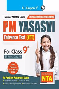 PM YASASVI Entrance Test (YET) Guide (For Class 9th)