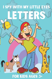 I spy with my little eyes Letters for kids