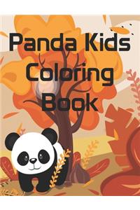 Panda Kids Coloring Book