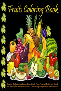 Fruits Coloring Book