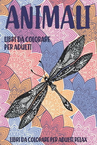 Libri da colorare per adulti - Libri da colorare per adulti relax - Animali