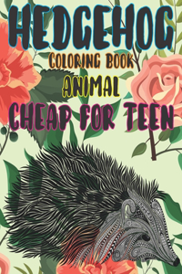 Coloring Books Cheap for Teen - Animal - Hedgehog